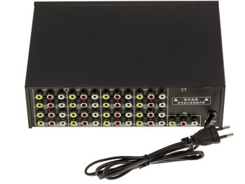 Splitter Audio Stereo and or Video Composite 16 Ports - 1 input/ 16 Outputs - Duplique A Source identical from 2 to 16 Times