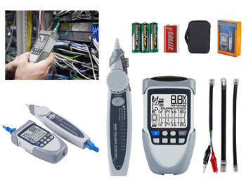 Server Rack Plug Tester RJ45 RJ11 Network Tester. Mapping, continuity, POE, voltage, location VP612