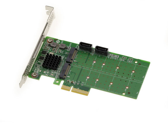 KALEA-INFORMATIQUE PCIe x4-controllerkaart voor 8 SATA 3 6G KALEA-INFORMATIQUE PCIe x4-controllerkaart voor 8 SATA 3 6G