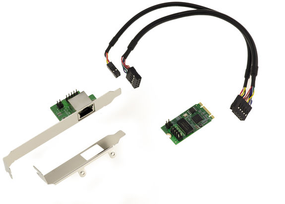 KALEA-INFORMATIQUE Carte contrôleur réseau PCIe x4 2 Ports Dual Gigabit KALEA-INFORMATIQUE Carte contrôleur réseau PCIe x4 2 Ports Dual Gigabit