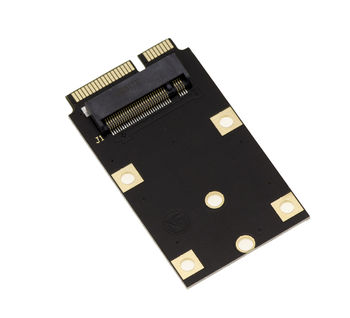 M2 M Key to miniPCIe Adapter - for Mounting an M.2 Board on a PCIe Full Size Mini Port