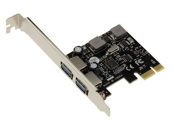PCIe USB 3.0 Express PCI Card 2 5G A Ports - Auto POWER - NEC D720202 CHIPSET