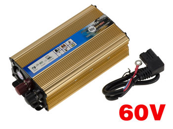 Inverseur de tension 60V vers 220V - Puissance 500 WATTS Puissance en Crête 1000W PRISE EUROPEENNE (FRANCE)