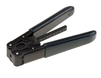 Stripping pliers for FTTH fiber optic drop cable