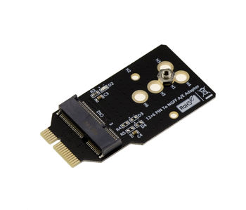 M2 E Key to 12+6 pin adapter for replacing BCM94360CS2 or BCM943224PCIEBT2 with an Intel AX200 AX201 AX210 WIFI card