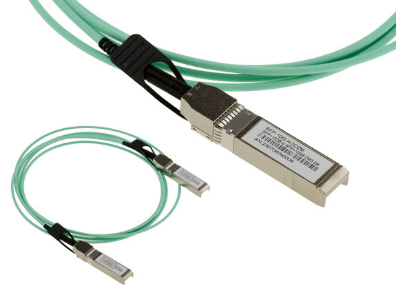 AOC 2m SFP+ 10G multimode fiber optic network cable part number SFP-10G-AOC2M Intel compatible