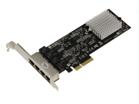 Quad LAN Ethernet 10 100 1000 2500 1G 2.5G 4 port RJ45 CHIPSET REALTEK ...
