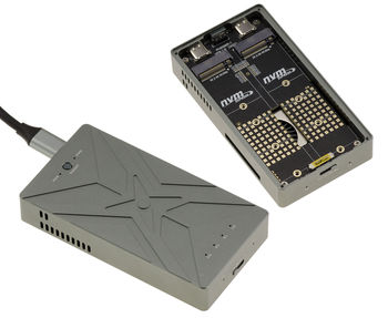 Külső rack NVME PCIe M.2 USB-C 4.0 Thunderbolt 4, 40 Gb/sec SSD BOX Külső rack NVME PCIe M.2 USB-C 4.0 Thunderbolt 4, 40 Gb/sec SSD BOX