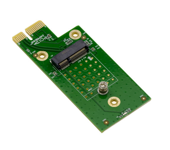 PCIe controller for M2 WiFi E Key card to use an M.2 WiFi card on a PCI Express x1 slot