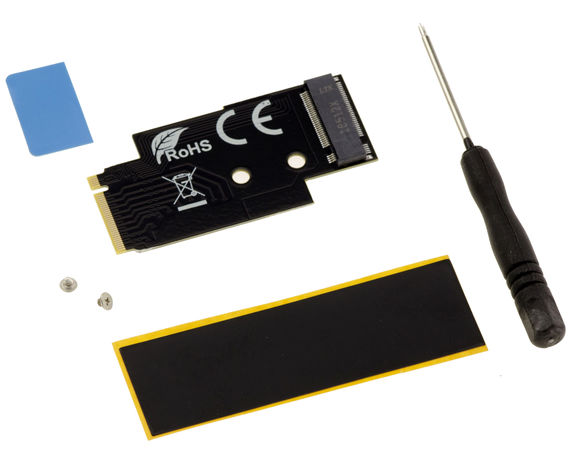 M2 2280 to 2242 adapter kit for changing the original SSD on a Lenovo LEGION console