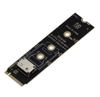 Adapter for NVMe M Key M2 slot to Oculink SFF-8612 PCIe 4.0 compatible 2230 2242 2260 2280