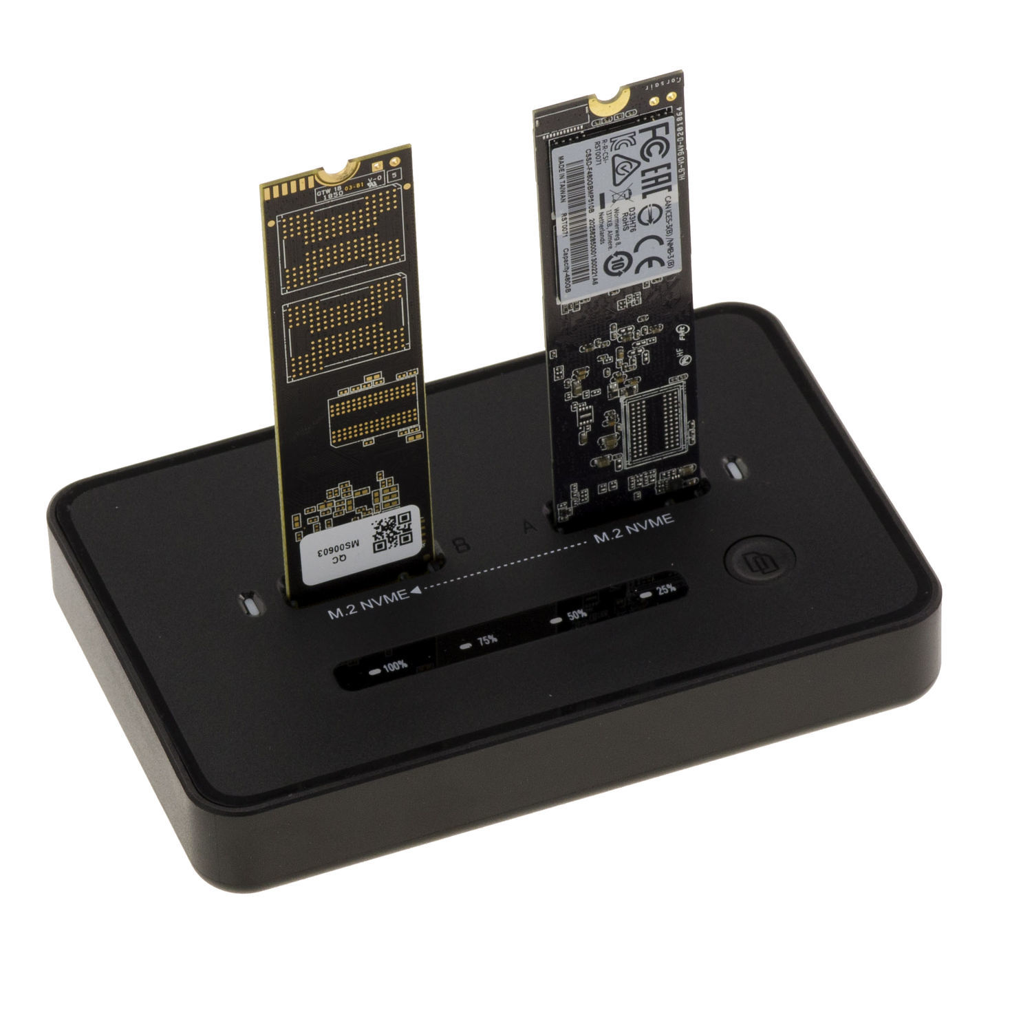 Station de clonage SSD - M.2 NVMe - USB3.2 Gen2x2 - 20 Gbps Station de clonage SSD - M.2 NVMe - USB3.2 Gen2x2 - 20 Gbps