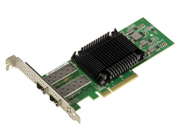 Carte contrôleur PCIe 4.0 x8 Réseau LAN Ethernet 2 Ports 25G SFP28 avec chipset Intel E810
