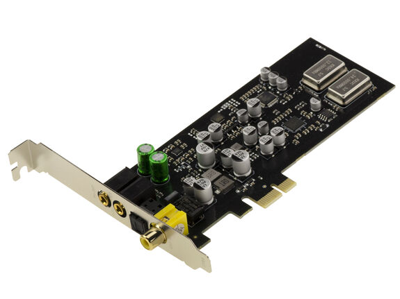 Carte Son PCIe CMI8738 5.1 Canaux - Son Surround Stéréo Pour PC - Compatible Windows