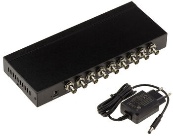 8-Port-SDI-Splitter zum gleichzeitigen Duplizieren Ihres SDI-Signals auf 8 Ausgänge, mit Unterstützung für SD, HD und 3G-SDI bis zu 297 Mb/s