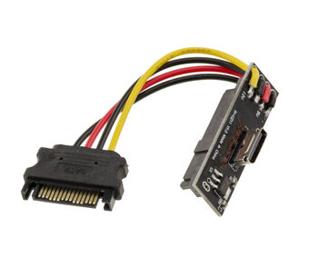 Compact U2 68-pin SFF-8639 to Oculink SFF-8611 SFF-8612 adapter converter