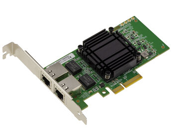Carte contrôleur réseau PCIe Gen 4.0 x4 DUAL LAN ETHERNET RJ45 10G 5G 2.5G 1G 2 ports avec chipset Intel E610