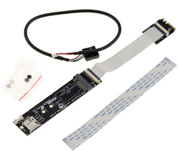 Adaptateur M2 B key et nano SIM vers M.2 E A Key avec nappe souple pour carte module 3G 4G 5G et WIFI