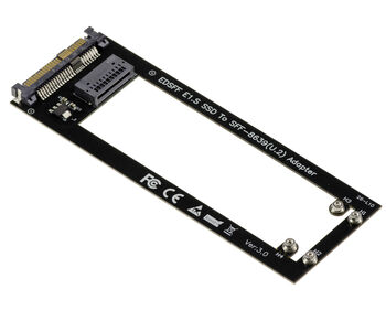 Adaptateur SSD EDSFF E1.S NVMe PCIe Gen4 vers Interface U.2 SFF-8639 68 Broches, Compatible SSD E1.S 5,9 mm à 25 mm