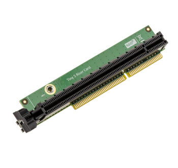 Riser adaptateur PCIe x16 femelle vers Tiny 5 pour installation de carte PCI express dans un Lenovo Thinkcenter ou Thinkstation