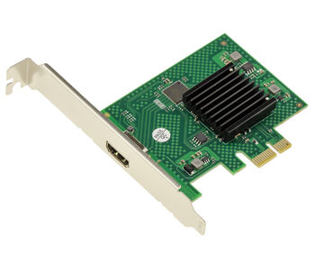 Carte Graphique 1 port HDMI 1080p sur port PCIe x1 avec chipset Silicon Motion SM750