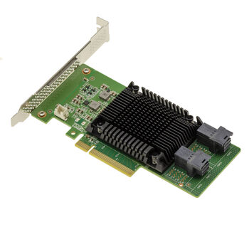 Carte Contrôleur PCIe 3.0 x8 pour 2 SSD U.2 NVMe, RAID 0/1 et JBOD, Chipset Marvell 88NR2241, 64Gbps, Hot Swap, High Low Profile