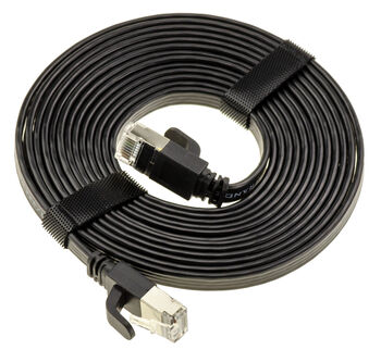 Câble réseau RJ45 Cat 7 10Gbps 600MHz cuivre 32AWG, longueur 3m avec blindage FTP