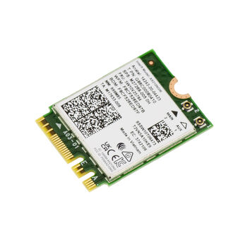 Carte contrôleur réseau M2 M.2 NGFF E A Key WiFi 6E Tribande jusqu'à 5400Mbps et Bluetooth 5.2 avec chipset INTEL AX210 NGW