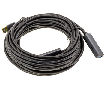 Câble USB 3.0 actif 10m USB-A mâle vers femelle avec amplificateur de signal