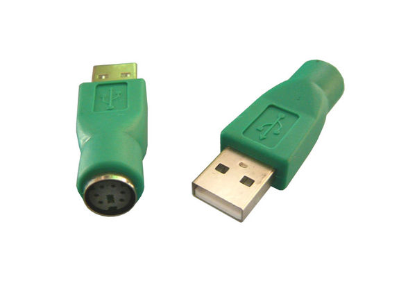 USB Male to PS2 Female Converter - For using a PS2 mouse on a USB port