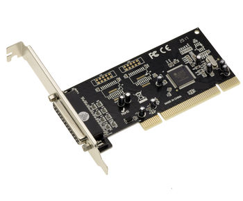 PCI to Parallel IEEE1284 controller card - DB25 socket / For printer or scanner - CHIPSET MOSCHIP ASIX MCS9865