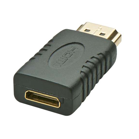 Mini HDMI (= HDMI Type C) Female to HDMI Male (= HDMI Type A) Adapter