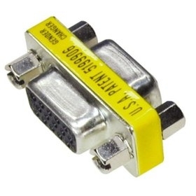 VGA FEMALE to VGA FEMALE VGA HD 15 POINTS adapter