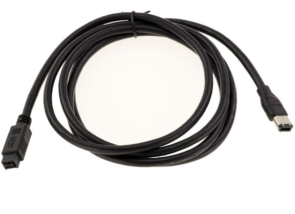 Adapter cable FireWire 400 IEEE1394a 800 IEEE1394b 6 Points Male 9 Points Male - 1.8M 6 Points Male / 9 Points Male - 1.8M