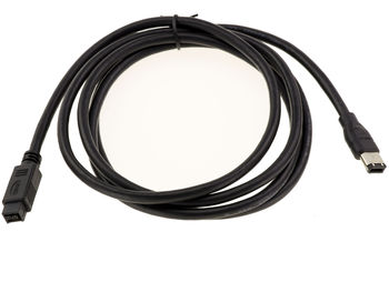 Adapter cable FireWire 400 IEEE1394a 800 IEEE1394b 6 Points Male 9 Points Male - 1.8M 6 Points Male / 9 Points Male - 1.8M