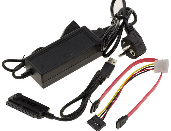USB IDE SATA power supply ECONOMICAL VERSION - Main Image