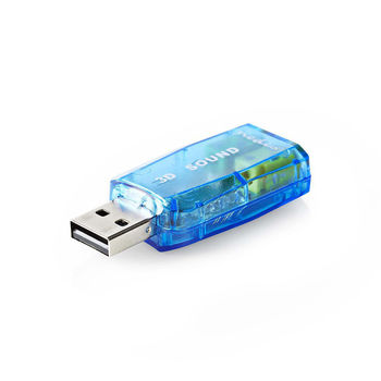 Carte son externe clé USB 2.0 - Entrée Micro + Sortie 5.1