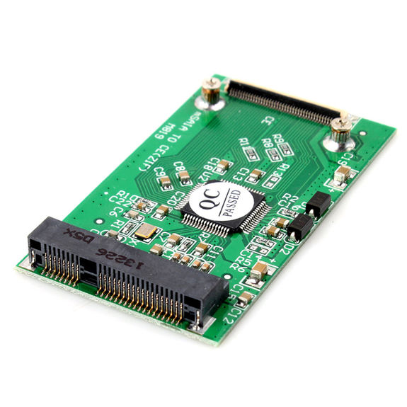 mSATA to ZIF40 adapter for mini PCIe mSATA SSDs