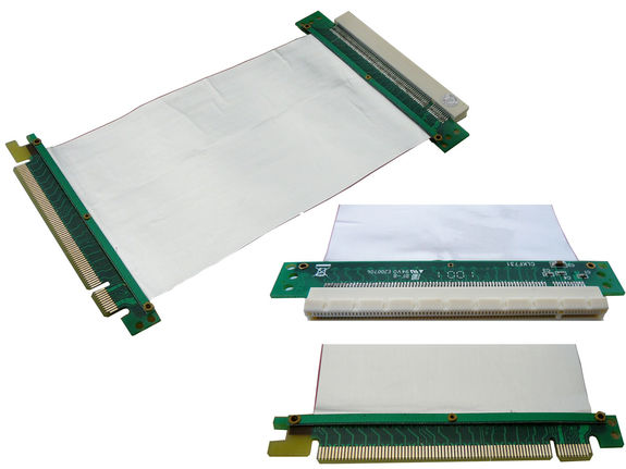 Riser PCI Express 1 port PCIe 16x - SOUPLE Shielded tablecloths Shielded tablecloths