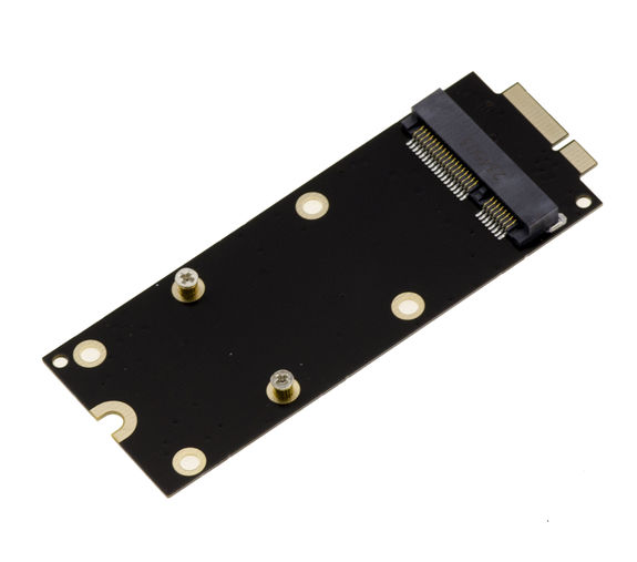 mSATA to MAC Pro or Retina 2012 adapter To mount a mSATA SSD on a Mac
