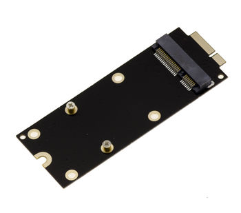 mSATA to MAC Pro or Retina 2012 adapter To mount a mSATA SSD on a Mac