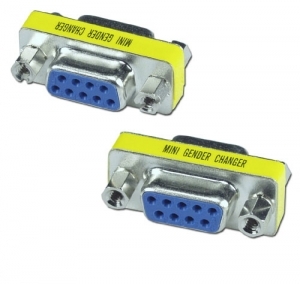 DB9 FEMALE to DB9 FEMALE ADAPTER FOR SERIAL CONNECTION