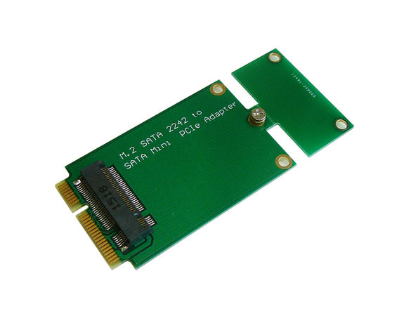 M2 to miniPCIe adapter For using an M.2 NGFF SSD module on an mPCIe port