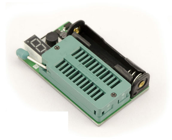 IC tester (74, 74LS, 74HC, CD4000, HEF4000 series) LED diodes