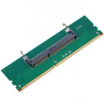 Adapter for DDR 3 type memory sticks Laptop to desktop PC Laptop to desktop PC