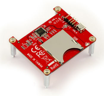 Expansion board for Raspberry Pi IoT - 1 SD SDHC SDXC port (104MB/s)