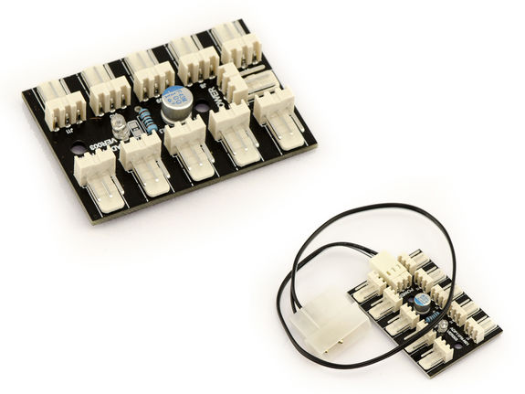 Connectique Ventilateurs - Alimentation 10 VOIES Alim MOLEX Alim MOLEX