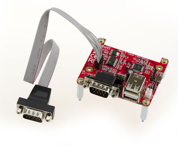 Expansion board for Raspberry Pi IoT - 2 RS232 COM ports + 2 USB 2.0 ports