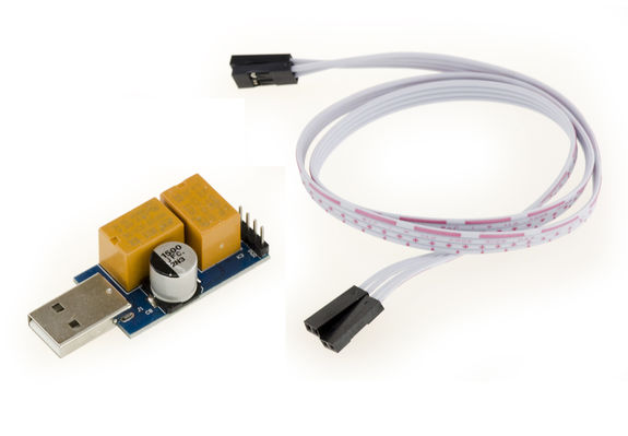 WATCHDOG USB - Anti-crash feature Restarts PC in case of crash Restarts PC in case of crash