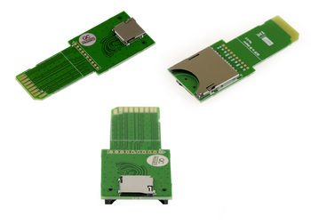 MicroSD to SD card adapter + SD SD extender To mount an SD or MicroSD card in place of an SD To mount an SD or MicroSD card in place of an SD